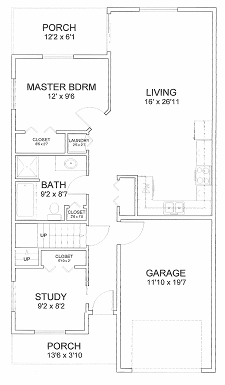 Exterior Floor Plan